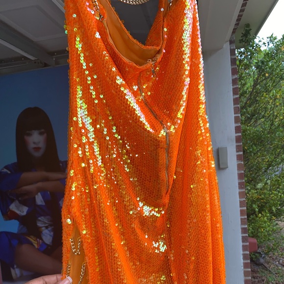 Women’s Sequin Maxi Dress - Picture 8 of 11